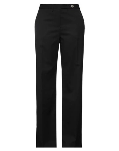 Attic And Barn Woman Pants Black Size 10 Polyester, Viscose, Elastane In Black