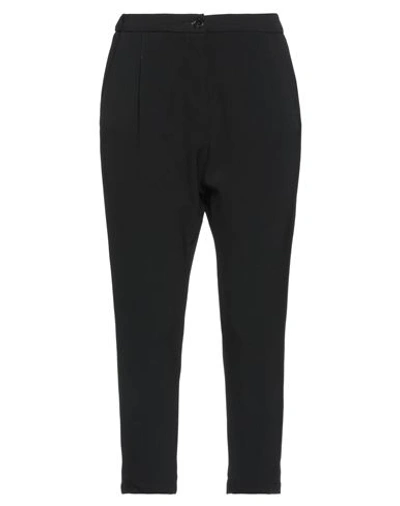 Jecky Woman Pants Black Size 6 Viscose, Elastane In Black