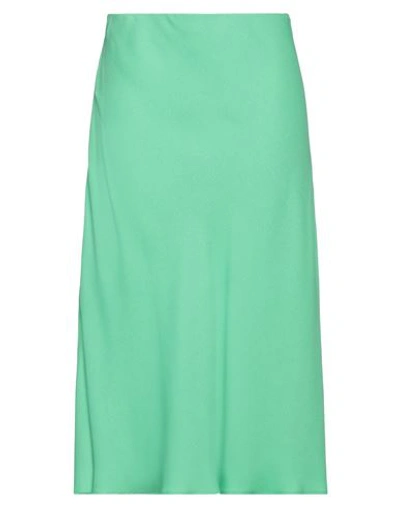 Shop Diana Gallesi Woman Midi Skirt Green Size 12 Polyester