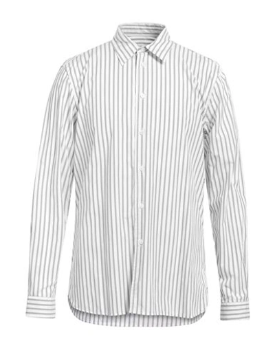 Shop Samsã¸e Samsã¸e Samsøe Φ Samsøe Man Shirt White Size L Organic Cotton
