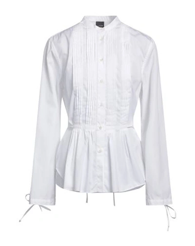 ASPESI ASPESI WOMAN SHIRT WHITE SIZE 8 COTTON 