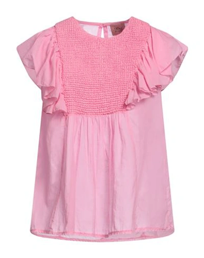 Shop Même Road Woman Top Pink Size 4 Cotton