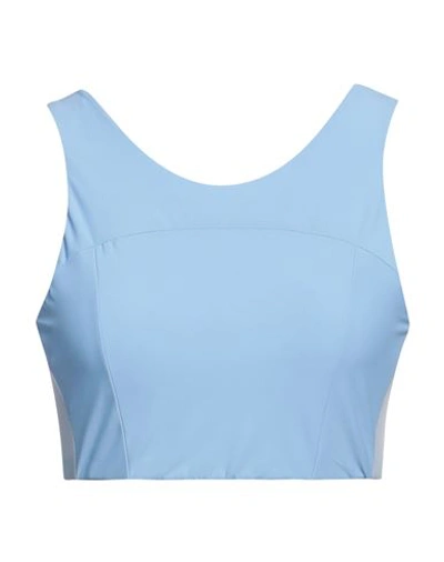 Shop Und Woman Top Sky Blue Size 3 Recycled Polyamide, Elastane
