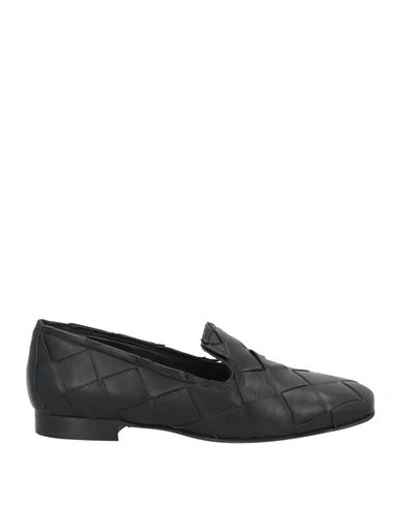 Shop Zoe Z. O.e. Woman Loafers Black Size 7 Leather