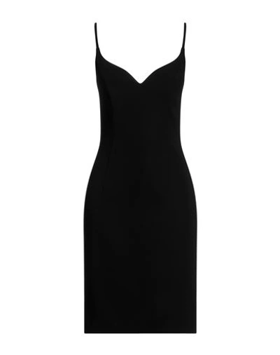 Shop Gai Mattiolo Woman Mini Dress Black Size 4 Polyester