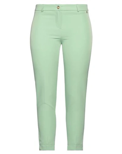 Shop Maryley Woman Pants Light Green Size 10 Polyester, Elastane