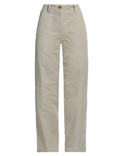 Red Quintessence Woman Pants Khaki Size 8 Cotton, Linen In Beige