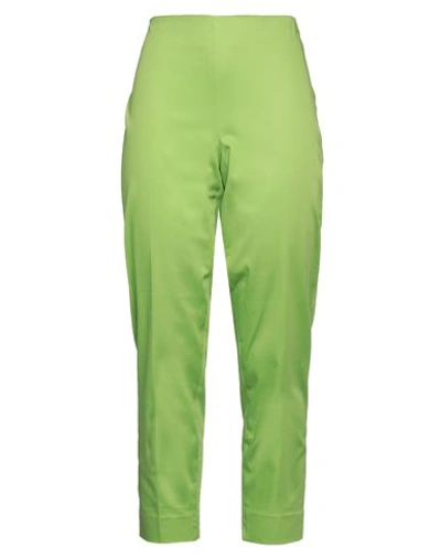 Shop Clips Woman Pants Acid Green Size 12 Cotton, Elastane