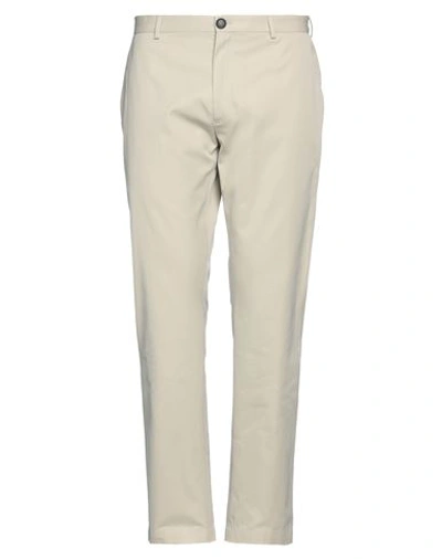 Shop Dunhill Man Pants Light Grey Size 38 Cotton