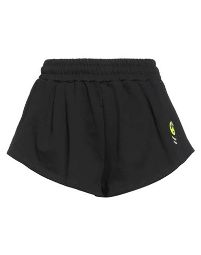 Shop Barrow Woman Shorts & Bermuda Shorts Black Size L Cotton