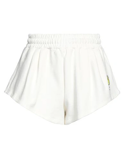 Shop Barrow Woman Shorts & Bermuda Shorts White Size M Cotton