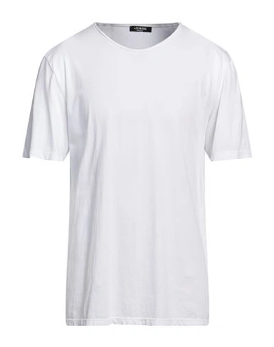 Shop +39 Masq Man T-shirt White Size 3xl Cotton
