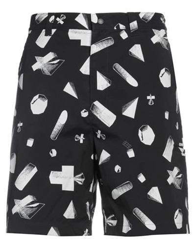 Shop Undercover Man Shorts & Bermuda Shorts Black Size 4 Polyester