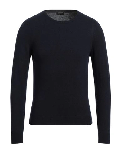 Shop Heritage Man Sweater Midnight Blue Size 36 Polyamide, Wool, Viscose, Cashmere
