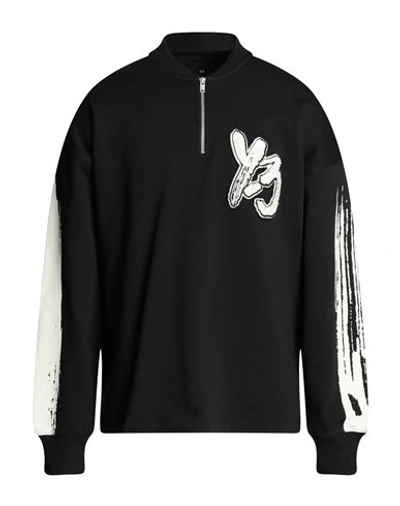 Shop Y-3 Man Sweatshirt Black Size M Organic Cotton