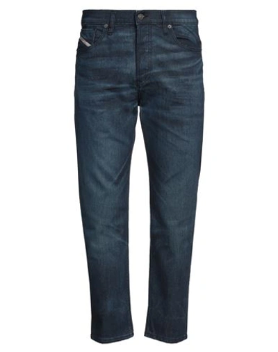 Shop Diesel Man Jeans Blue Size 34w-30l Cotton, Elastane