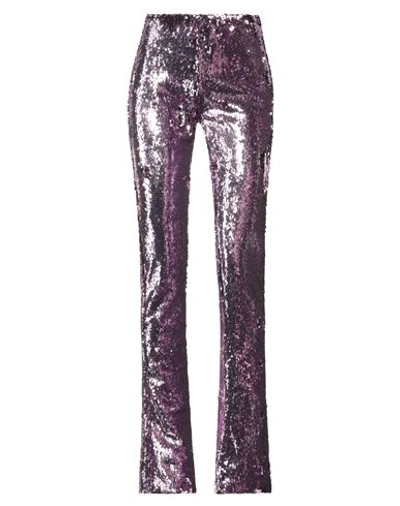 Shop Marques' Almeida Woman Pants Fuchsia Size 0 Recycled Polyester, Elastane In Pink