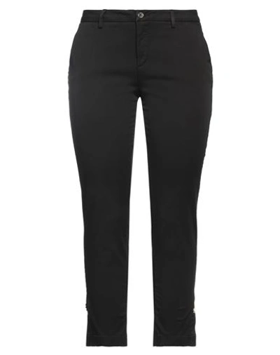 Shop Liu •jo Woman Pants Black Size 32 Cotton, Elastane