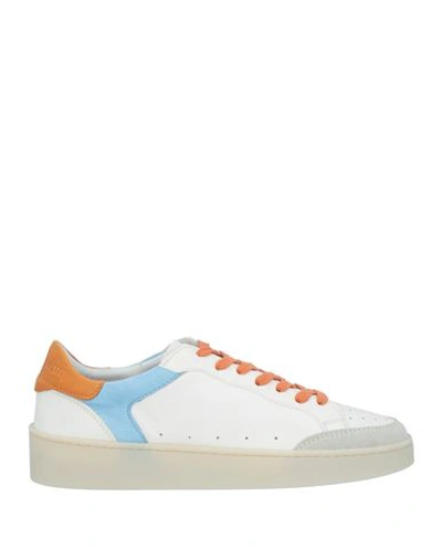 Shop Marco Ferretti Man Sneakers White Size 8 Soft Leather