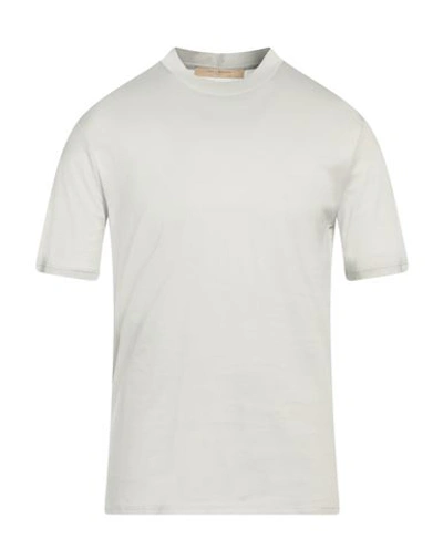 Shop Yes London Man T-shirt Light Grey Size S Cotton