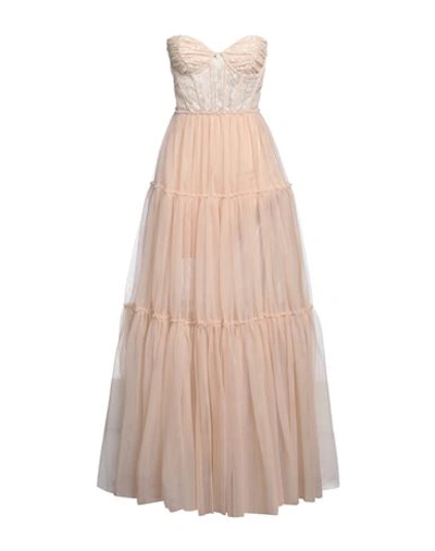 Shop Aniye By Woman Maxi Dress Beige Size 6 Polyamide, Elastane
