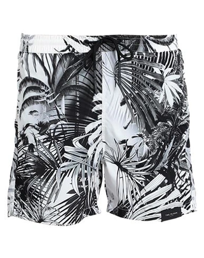 Shop Low Brand Man Swim Trunks White Size 6 Polyester