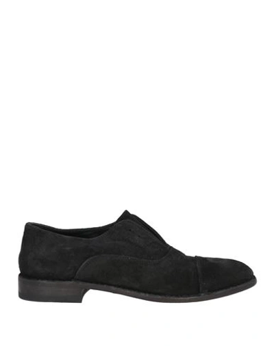 Shop Pantanetti Woman Lace-up Shoes Black Size 7 Leather