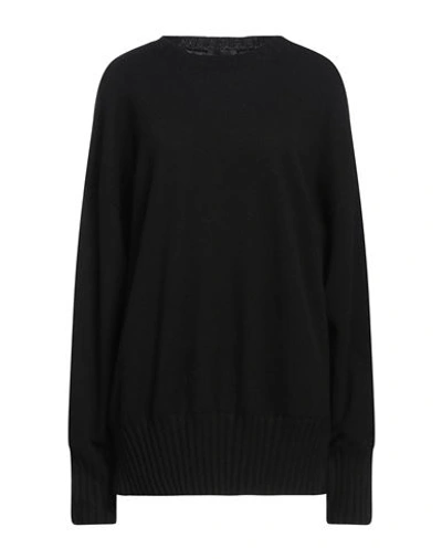 Shop Simonetta Ravizza Woman Sweater Black Size L Cashmere
