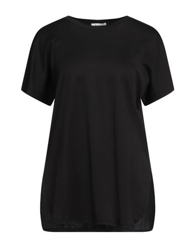 Shop Arovescio Woman T-shirt Black Size 10 Supima