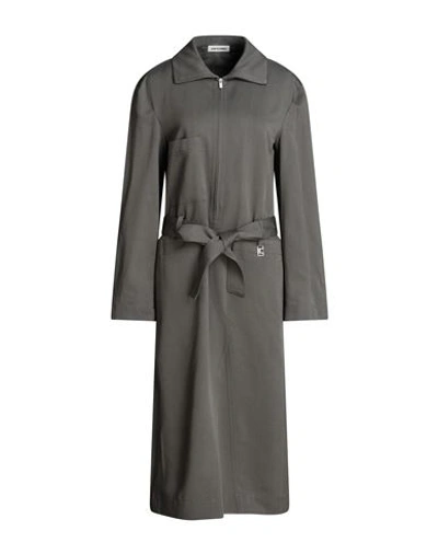 Shop Low Classic Woman Midi Dress Grey Size M Rayon, Modal