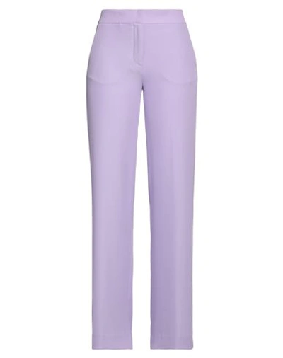 Shop Aniye By Woman Pants Lilac Size 10 Polyester, Elastane In Purple