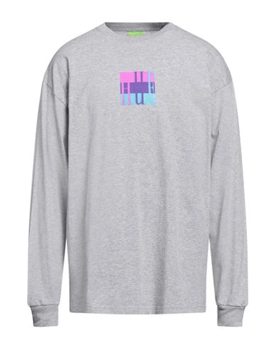 Shop Huf Man T-shirt Grey Size Xl Cotton, Polyester