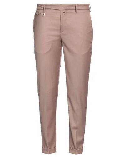 Shop Barbati Man Pants Light Brown Size 36 Polyester, Viscose, Elastane In Beige