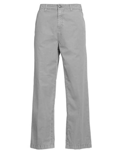 Shop Amish Man Pants Grey Size M Cotton