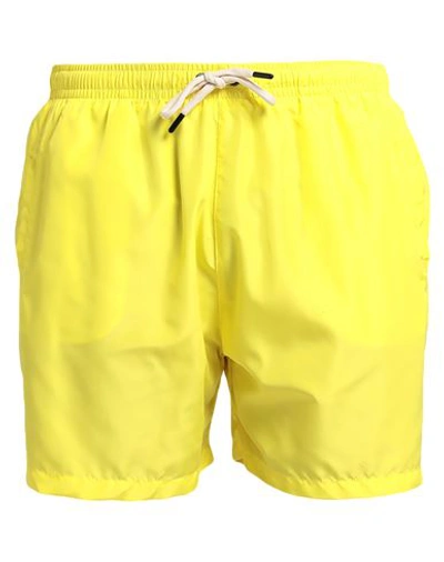 Shop Matinee Matineé Man Swim Trunks Yellow Size Xl Polyester