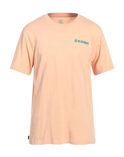 Shop Element Man T-shirt Blush Size L Organic Cotton In Pink