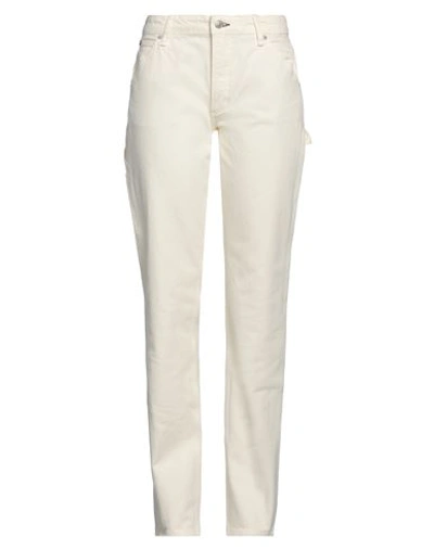 Shop Rag & Bone Woman Pants Cream Size 30 Cotton In White