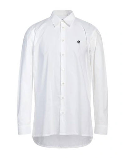 Shop Raf Simons Man Shirt White Size 42 Cotton