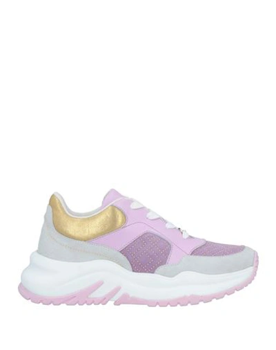 Shop Baldinini Woman Sneakers Pink Size 8 Calfskin