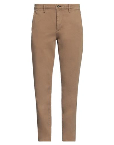 Shop Rag & Bone Man Pants Khaki Size 34 Cotton, Polyester, Elastane In Beige