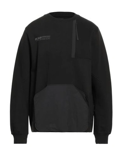 Shop Maharishi Man Sweatshirt Black Size Xl Organic Cotton