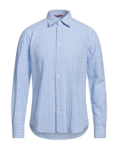 Shop Barena Venezia Barena Man Shirt Light Blue Size 44 Cotton