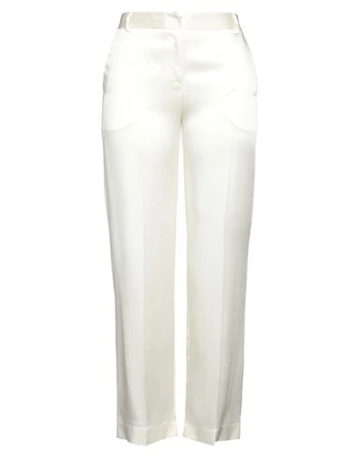 Shop Act N°1 Woman Pants Cream Size 4 Acetate, Viscose In White