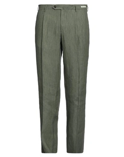Shop L.b.m 1911 L. B.m. 1911 Man Pants Military Green Size 40 Linen