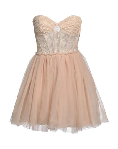 Shop Aniye By Woman Mini Dress Blush Size 10 Polyamide, Elastane In Pink