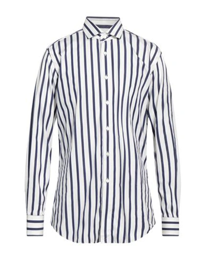 Shop Xacus Man Shirt Midnight Blue Size 16 ½ Cotton