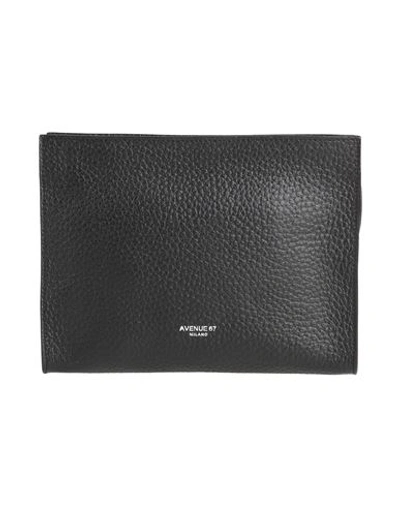 Shop Avenue 67 Woman Handbag Black Size - Soft Leather