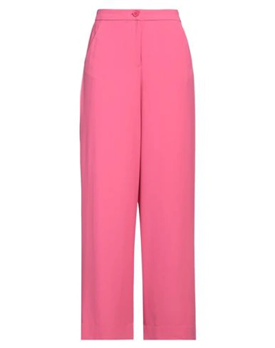 Shop Jacqueline De Yong Woman Pants Pink Size S-32l Polyester