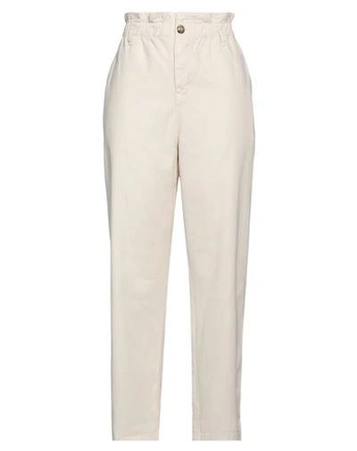 Xirena Xírena Woman Pants Off White Size L Cotton In Off White