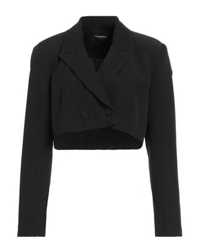 Shop Actualee Woman Blazer Black Size 8 Polyester, Elastane